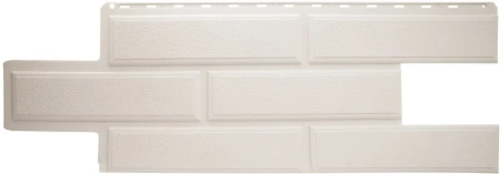 Фасадная панель Венеция ЭКО, цвет Белый