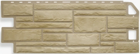 Фасадная панель Камень, цвет Известняк