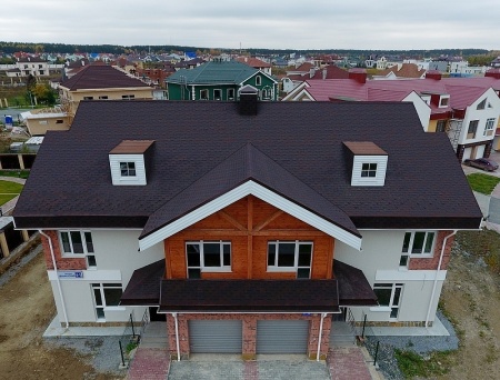 Гибкая черепица Premium, Генуя, Какао Гибкая черепица Premium, Генуя, Какао