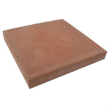 Тротуарная плита 342 МЗ Квадрат 500x500х40 Красный