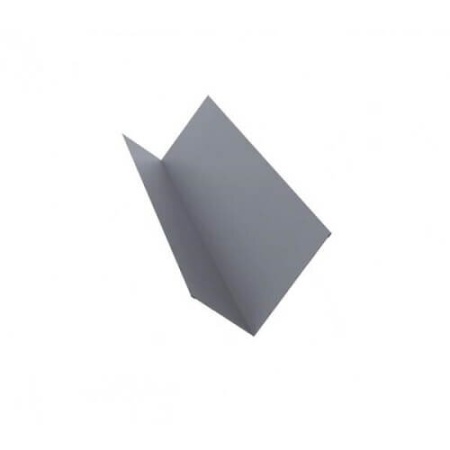 Планка примыкания GRAND LINE 150х250х2000 0,5 Satin с пленкой RAL 8004