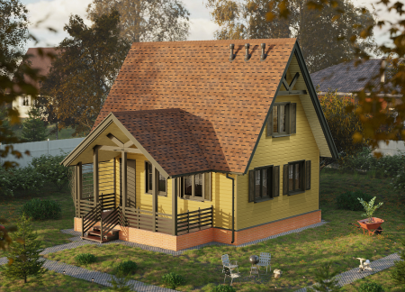 Ламинированная черепица Серия Dragon Standard, светло-коричневый Ламинированная черепица Серия Dragon Standard, светло-коричневый