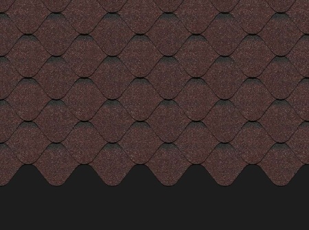 Гибкая черепица Premium, Ницца, Какао Гибкая черепица Premium, Ницца, Какао