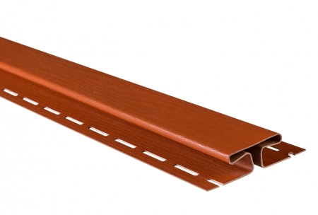 Планка "соединительная", 3м, цвет Кирпичный Планка "соединительная", 3м, цвет Кирпичный