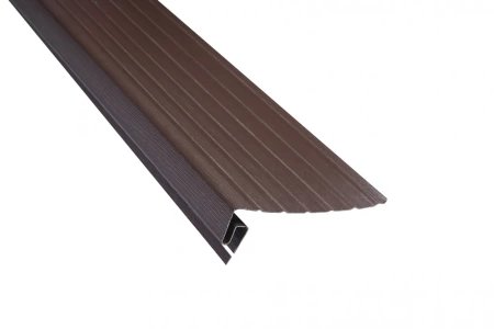 Планка "фаска", 3м, цвет Коричневый Планка "фаска", 3м, цвет Коричневый